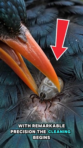 Oxpecker Removes Giant Ticks from an Elephant's Eye | Extreme Macro Wildlife Documentary