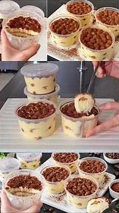 Tiramisu cracker sandwiches