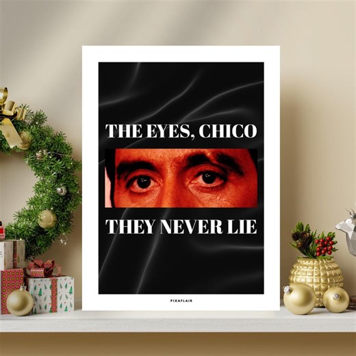 Scarface | Al Pacino Poster | Cinema Wall Art | Vintage Film Decor - Etsy Canada