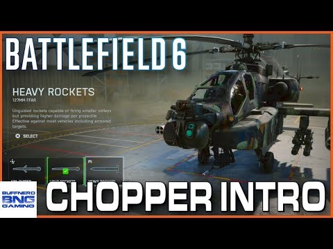 Attack Chopper Intro & Controls - Battlefield 6