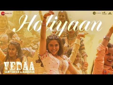 Holiyaan - John Abraham & Sharvari | Nikhita Gandhi, Asha Sapera, MC Square | Vedaa | Holi Song
