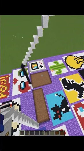 Satisfying Sand Art In Minecraft game mob game thunder #shorts #gaming #minecraft