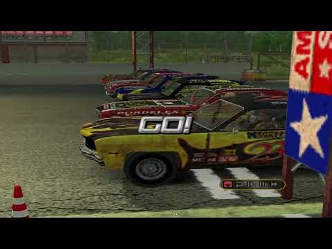 Flatout - Overrunner - Gameplay PS2 UHD [4K30FPS]
