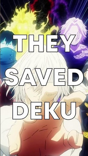 Everytime The OFA Users Saved Deku