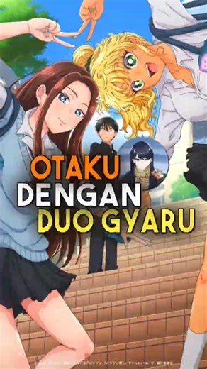 Otaku vs. Gyaru 💀 #anime #animeshorts