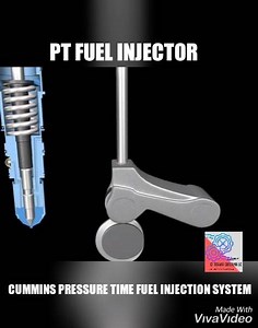 CUMMINS PRESSURE TIME FUEL INJECTION SYSTEM The Cummins Pressure Time (PT) Fuel Injection System consists of the fuel pump (with governor), the supply lines, drain lines, fuel filters, fuel injectors, and shutdown valve. An aneroid valve is installed on the fuel system of turbocharged engines only. As in previous sections of this chapter, we will cover troubleshooting, disassembly, inspection, reassembly, and testing of components. Remember, before performing any service on the PT injector or pu