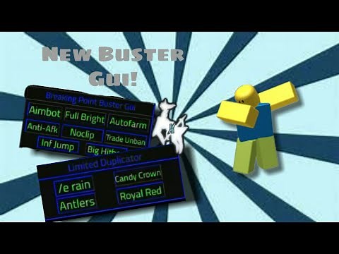 New Buster Gui Script! (PATCHED) | Arceus X V2.0.2| Breaking Point.