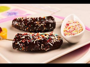 How to make chocolate covered bananas