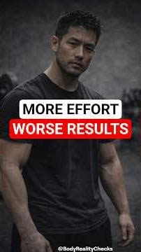 Why More Effort Makes Bad Training Programs Worse | Body Reality Checks