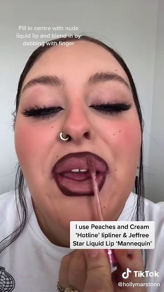 Round Lips Lip Liner Tutorial