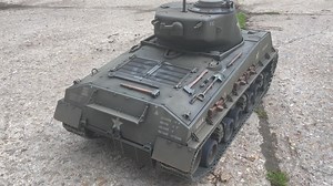 8.6K views · 401 reactions | ARMORTEK 1:6 SCALE SHERMAN M4A3 HVSS All metal tank undergoing final field trials before the last paint touch ups and crating up for a customer. www.armortek.co.uk #armortek #scalemodel #sherman #onesixthscale #onesixthscalevehicle | The Official Armortek | Facebook