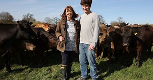 Devon's environmentally-friendly beef farmers of the future