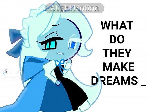 Animate Lady in Azure: A Cookie Run Kingdom Edit