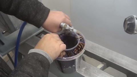 Woodturning - Pine Cones to Night lamp