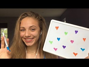 ASMR || Whiteboard + Marker Sounds!