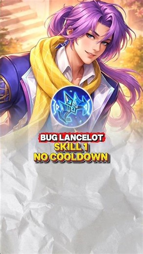 bug lancelot skill 1 no cooldown #MLBBGoldenMonth #mlbb #mobilelegends #julllofficial