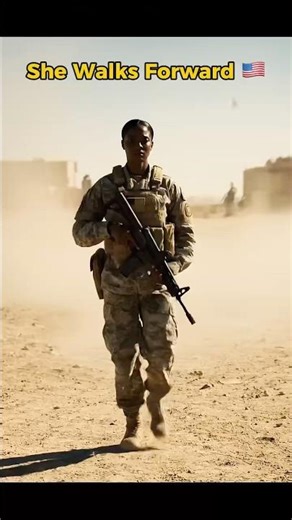 She Walks Forward 🇺🇸 #shewalksforward #usmilitarycombat #military #army #womeninuniform #women