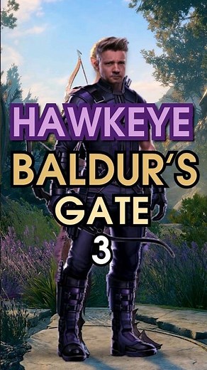 how to build HAWKEYE in Baldur's Gate 3 in 1min! - Ranger build #baldursgate3