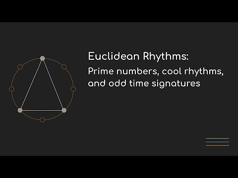 Digging in to Euclidean Rhythms: Prime numbers, cool rhythms, and odd time signatures