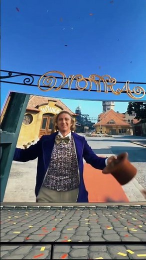 When a Wonka Cosplayer Arrives to Watch Willy Wonka & the Chocolate Factory… Only at Cosm!