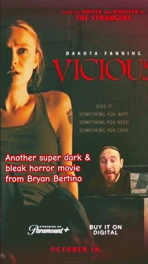 VICIOUS - SHORT REVIEW (NEW HORROR FILM ON PARAMOUNT PLUS)
