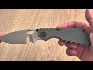 Strider SNG CPM154 with new style lock unboxing