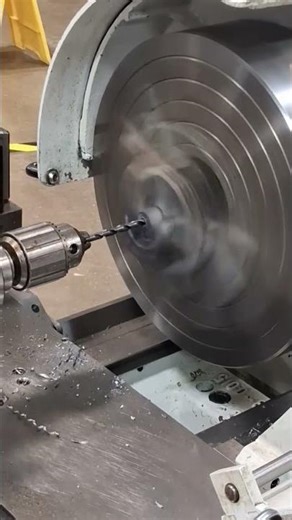 Off center drilling #cvtech #precisionmachining #animalihavebecome