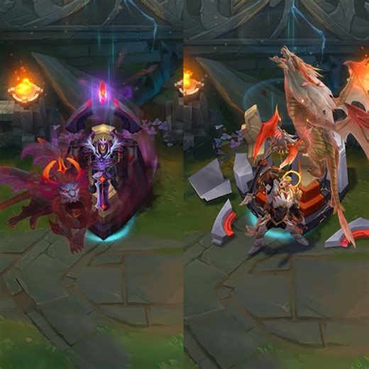 Shake the heavens themselves with Mythic Variants for God-King Darius and God-King Garen | League of Legends