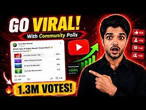 How to Create YouTube Community Polls (2026) | Get More Votes & Grow Your Channel Fast 🚀