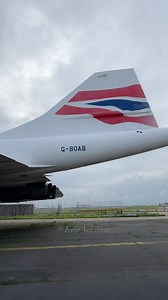 I went to see G-BOAB at Heathrow airport in September. Thank you British Airways engineering for your time, I had a wonderful day 😁✈️ #concorde #aviation #heathrow | Evie Aviation