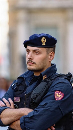 Favorite Italian police officers 🇮🇹👍 #italy #ItalianPolice #PoliziaItaliana