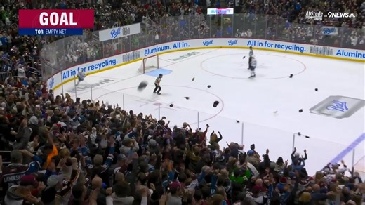 Care to hear our goal horn seven different times? | Colorado Avalanche