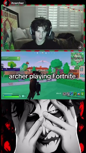 archer plays Fortnite #itzarcher #fyp | fortnite