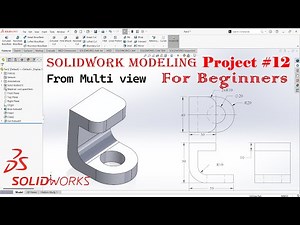 SolidWorks Made Easy Complete Tutorial for Beginners on Project #12