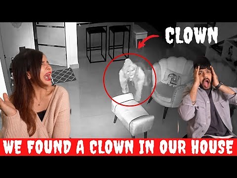 We found a CLOWN in our HOUSE...😱