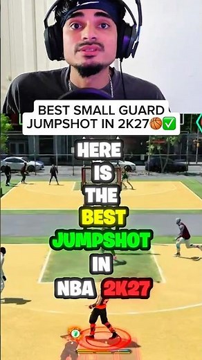 BEST NBA 2K27 Jumpshot For UNDER 6’5 Small Guard Builds With a 88+ 3PT Rating!🔥🏀✅