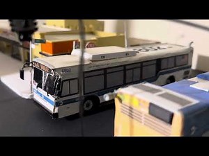 Completed Greyhound bus station with highway and subway underground