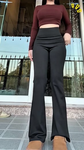 All-Day Comfort! ✨ High Waist Leggings | No Sheer Hip Lift#yyyyy #ootd #fyp #yoga #outdoor