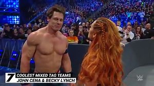 12M views · 48K reactions | The number one COOLEST Mixed Tag Team is... | WWE Top 10 | Facebook