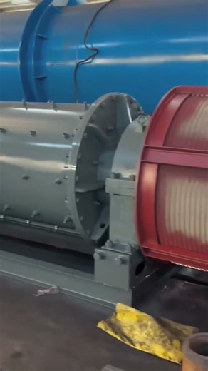 This big roller machine making in factory