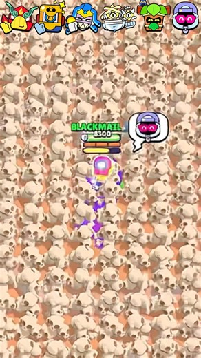 Now many skulls Brawlers can break?😳 #brawlstars #nani