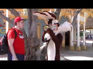 My 2015 Spring Break Vacation - Meeting Wile E. Coyote @ Six Flags Magic Mountain - 4/2/2015