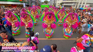 368K views · 7.7K reactions | CHAMPION + GRAND SLAM TITLE MASSKARA FESTIVAL 2024 STREETDANCE BARANGAY GRANADA ✈️ CONTINGENT NO.1 AWARDS GRAND CHAMPION PRIZE (P1,000,000) MINOR AWARDSBest in Music (P25,000)Best in Theme & Concept (P25,000)Best in Mask & Costume (P25,000)Bacolod Yuhum Foundation Choice Award (P15,000)SPECIAL AWARDSTodo Na DITO Award P100,000 #Bacolod #MasskaraFestival2024 #MassKaraFestival | FESTIVALicious | Facebook