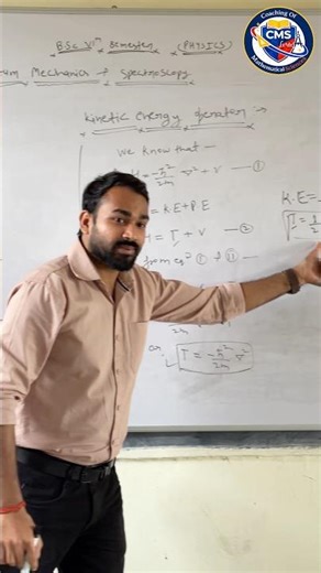 Quantum mechanics | Operator | Kinetic Energy Operator | Velocity Operator | #viral #cms @krishnasir