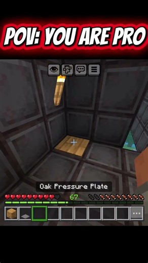 POV: You are PRO #shorts #shortsfeed #minecraft #gaming