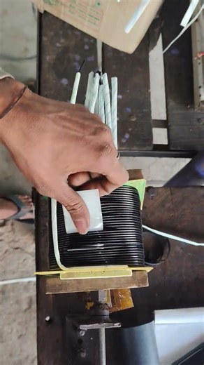 transformer winding complete