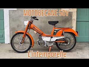 MOTOBECANE 50 V 1975 : Orange mécanique !!!