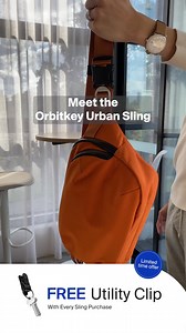 5.8K views | Limited time offer: get a free Utility Clip when purchasing an Urban Sling. Choose from: ✨Sling Mini (2L) ✨Sling (4L) ✨Sling Plus (6L) All are available in Black, Stone and Terracotta colorways. (Collaboration ranges are excluded from this offer) | Orbitkey | Facebook