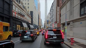 【4K 60FPS】驾驶在美国纽约 从肯尼迪机场经皇后区大桥前往曼哈顿（2025.11.25）