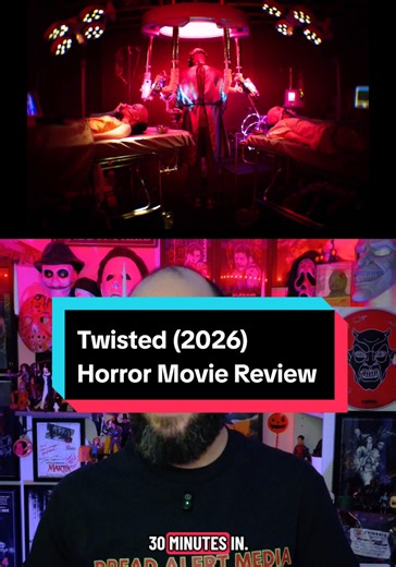 Twisted (2026) is a fast paced crime film turned medical body horror movie exploring identity, sacrifice, and grief. With beautiful color grading and standout performances, this horror movie should be at the top of your watch list. Plus we always love seeing a Darren Lynn Bousman horror movie. #horror #horrormovies #bodyhorror #twistedmovie #horrortok